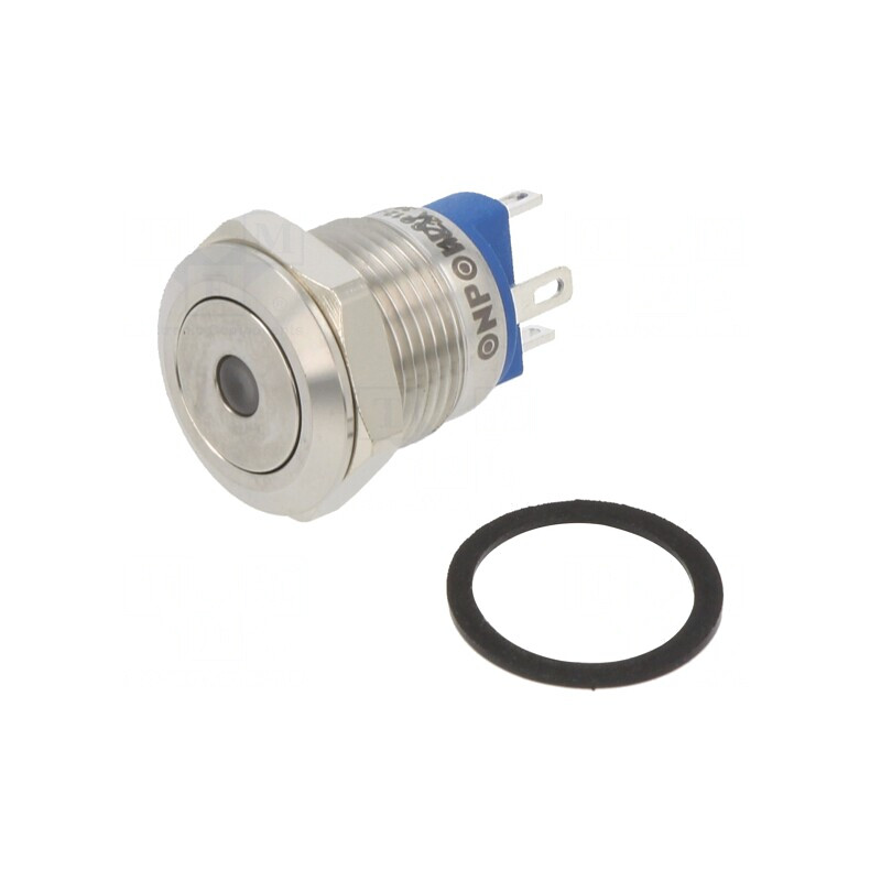 Comutator Anti-Vandalism Verde IP65 SPST-NO 2A 36V | Electronic-mag.ro | Componente Electronice