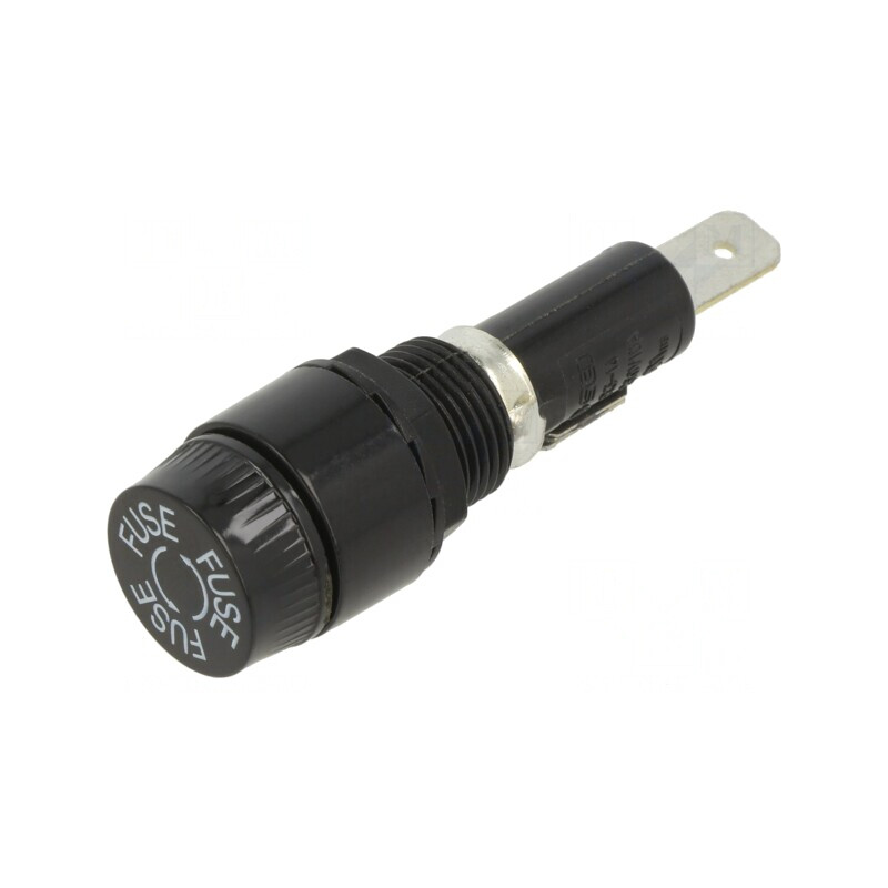 Clemă Panou 6,3x32mm 10A 250VAC | Electronic-mag.ro | Componente Electronice