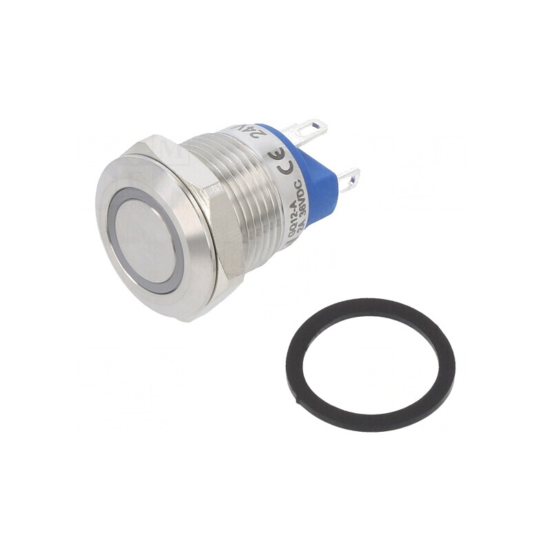 Comutator Anti-Vandalism SPST-NO 2A 36VDC IP65 Roșu | Electronic-mag.ro | Componente Electronice
