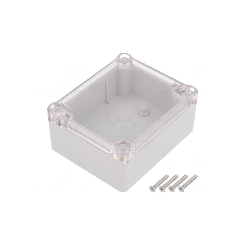 Carcasă Universală cu Bucșă din Alamă 74x89x41mm | Electronic-mag.ro | Componente Electronice