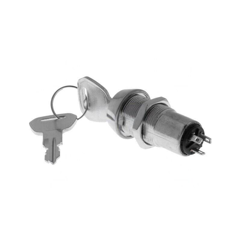 Comutator cu cheie SPDT 90° 2 Pini | Electronic-mag.ro | Componente Electronice