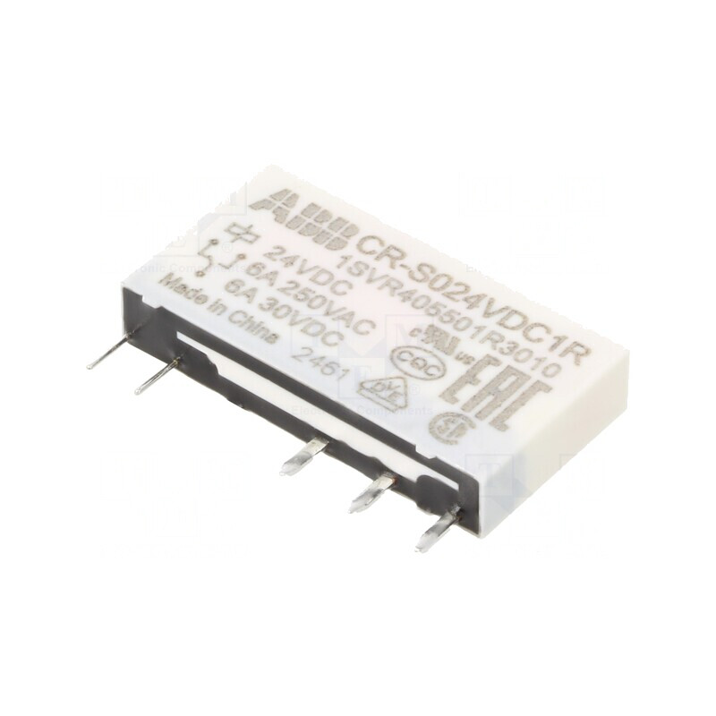 Releu Miniatură SPDT 24VDC THT CR-S | Electronic-mag.ro | Componente Electronice Releu Miniatură SPDT 24VDC THT CR-S | Electronic-mag.ro | Componente Electronice