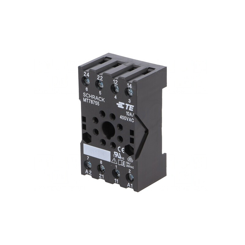 Stativ PIN 8 10A 400VAC Cleme cu Șurub | Electronic-mag.ro | Componente Electronice
