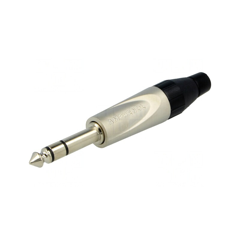 Mufă Jack 6,3mm Stereo Drept pe Cablu | Electronic-mag.ro | Componente Electronice