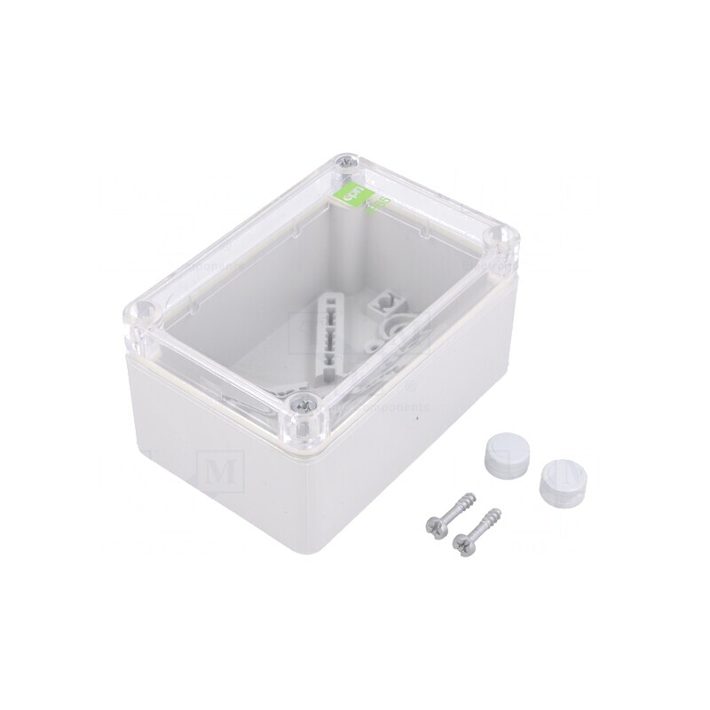 Carcasă Universală Industrială Gri IP65 75x110x59 mm | Electronic-mag.ro | Componente Electronice