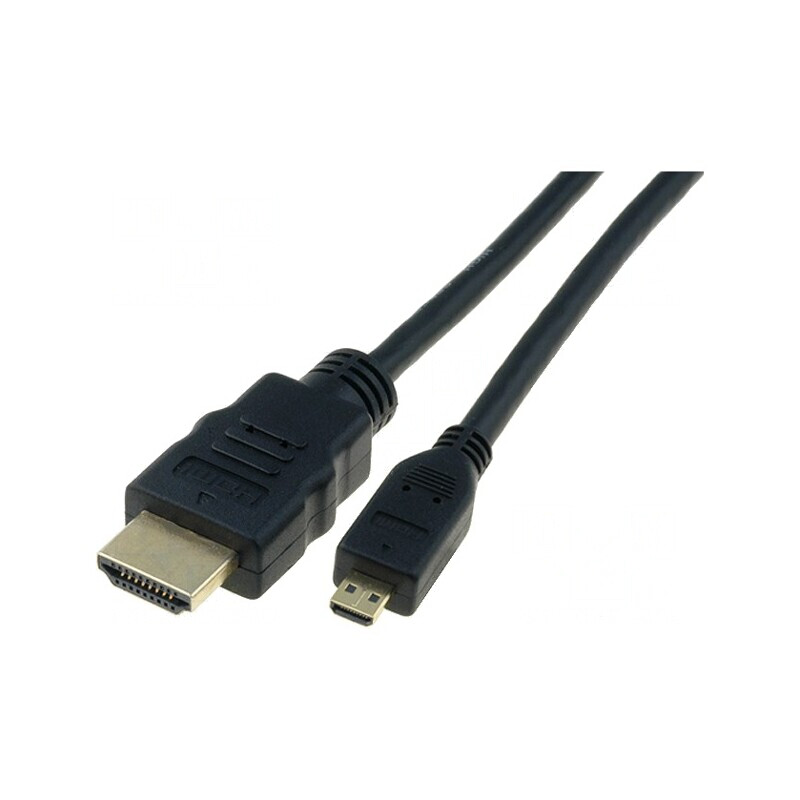 Cablu HDMI 1.4 la Micro HDMI 1m Negru | Electronic-mag.ro | Componente Electronice Cablu HDMI 1.4 la Micro HDMI 1m Negru | Electronic-mag.ro | Componente Electronice