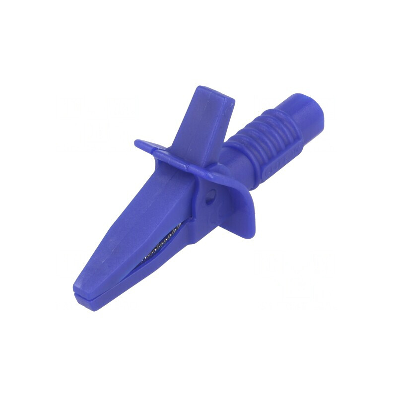 Bornă Crocodil Albastră 10A 25mm Soclu 4mm | Electronic-mag.ro | Componente Electronice Bornă Crocodil Albastră 10A 25mm Soclu 4mm | Electronic-mag.ro | Componente Electronice