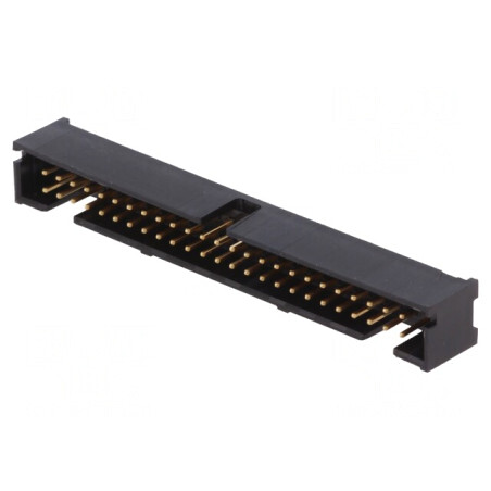Soclu IDC Tată 50 PIN THT Aurit 2,54mm 2x25 | Electronic-mag.ro | Componente Electronice