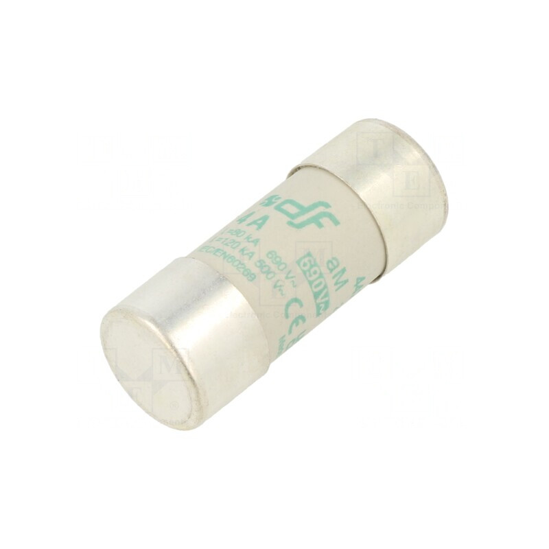 Siguranță AM 4A 690VAC 22x58mm | Electronic-mag.ro | Componente Electronice