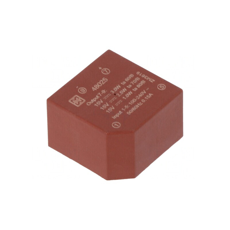 Convertor AC/DC 3W 15VDC | Electronic-mag.ro | Componente Electronice