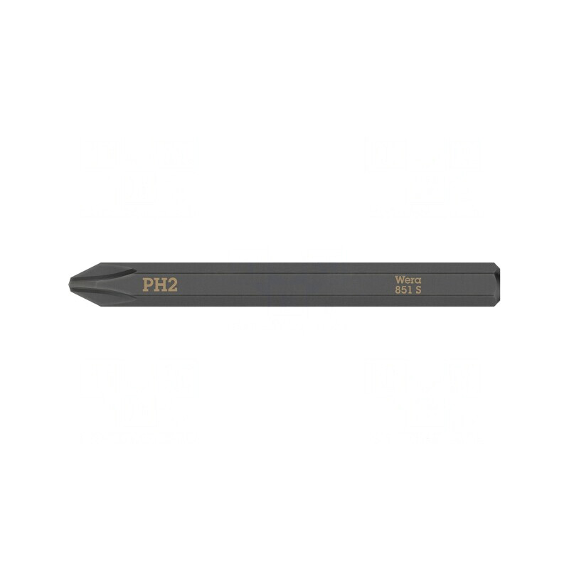 Bit Șurubelniță Phillips PH2 70mm 1/4" | Electronic-mag.ro | Componente Electronice