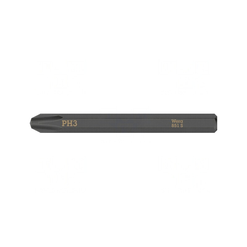 Capăt de Şurubelniţă Phillips PH3 70mm 1/4" | Electronic-mag.ro | Componente Electronice