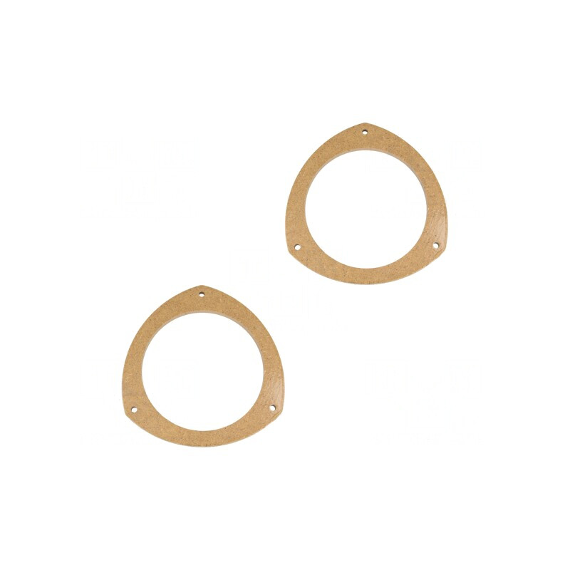 Distanțier MDF 130mm Opel, impregnat și lăcuit, 2 bucăți | Electronic-mag.ro | Componente Electronice