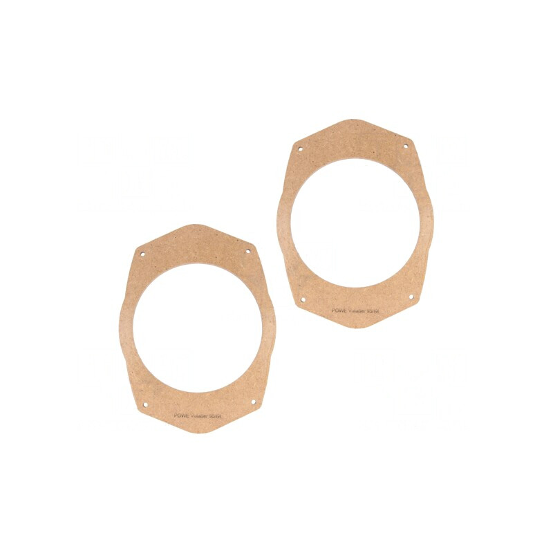 Distanțier MDF 165mm Chrysler impregnat și lăcuit - 2 bucăți | Electronic-mag.ro | Componente Electronice
