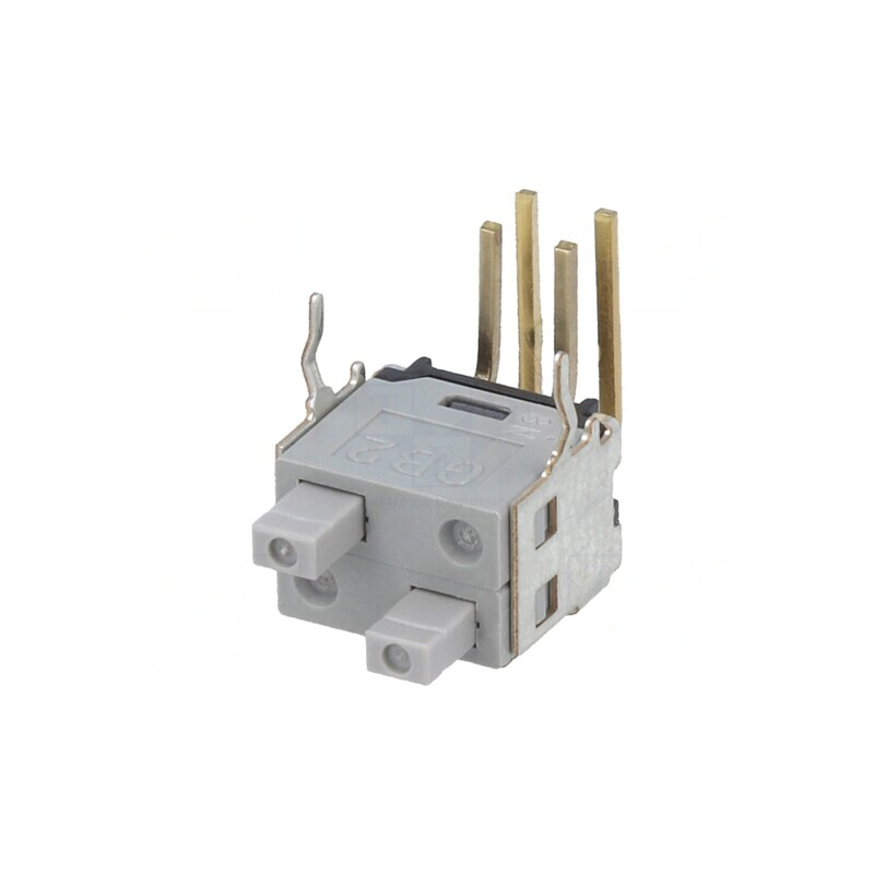 Comutator DPDT acționat prin apăsare 0.01A 28VAC | Electronic-mag.ro | Componente Electronice