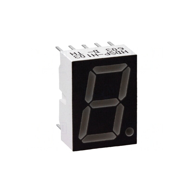 LED 7 Segmente 14,2mm Roșu | Electronic-mag.ro | Componente Electronice