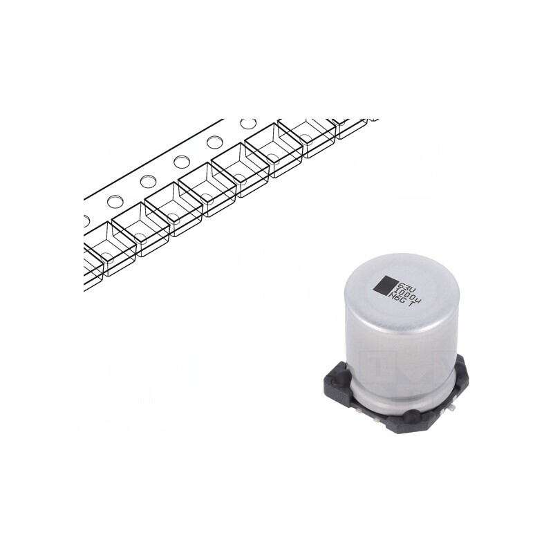 Condensator Electrolitic SMD 1000uF 63V 18x18x21mm | Electronic-mag.ro | Componente Electronice Condensator Electrolitic SMD 1000uF 63V 18x18x21mm | Electronic-mag.ro | Componente Electronice