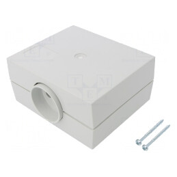 Carcasă Alimentator ABS Gri 100x120x56mm | Electronic-mag.ro | Componente Electronice