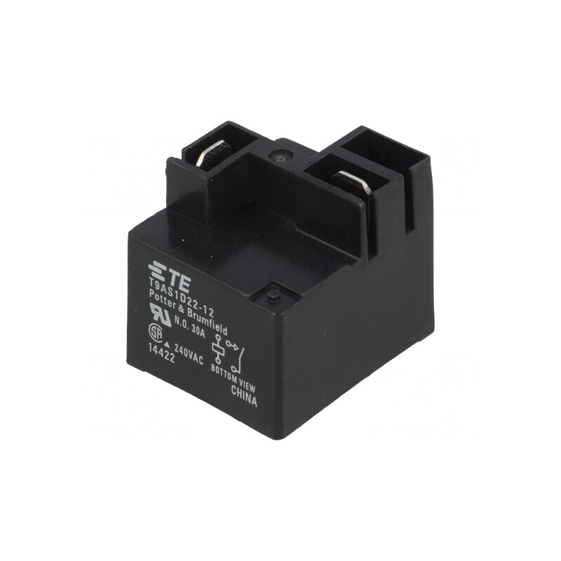 Releu Electromagnetic 12VDC 30A SPST-NO T9A | Electronic-mag.ro | Componente Electronice
