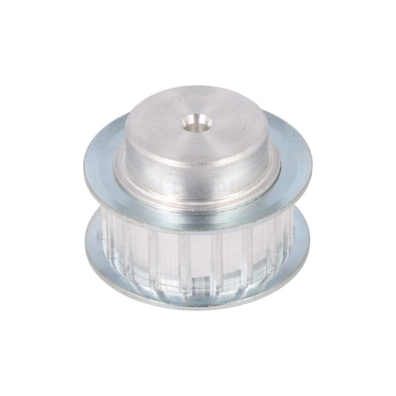 Roată de curea AT5 aluminiu 10mm x 21mm x 27,4mm | Electronic-mag.ro | Componente Electronice