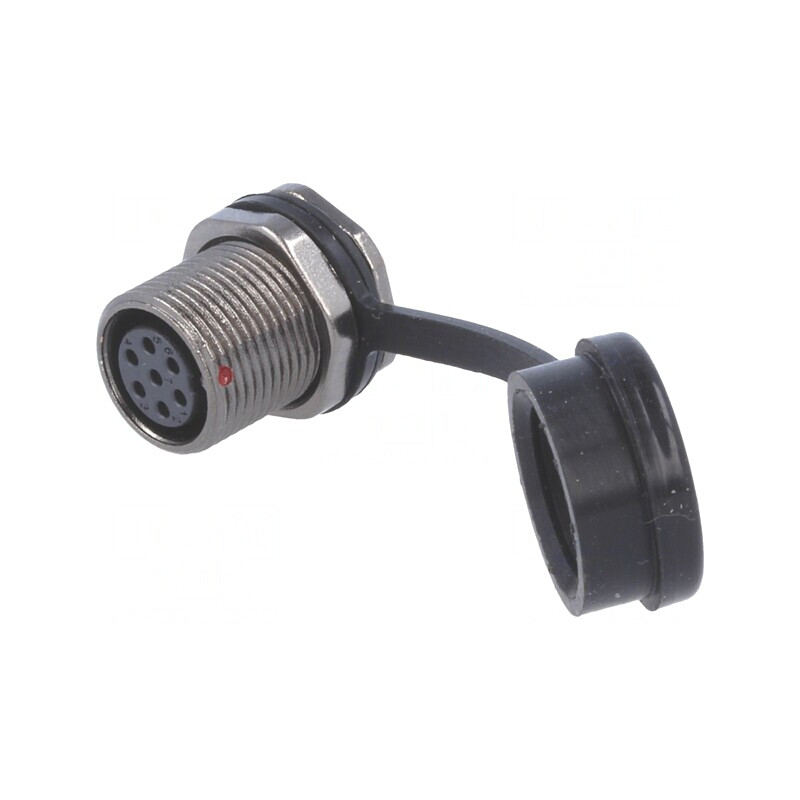 Soclu ST12 mamă PIN 7 IP67 125V 5A | Electronic-mag.ro | Componente Electronice