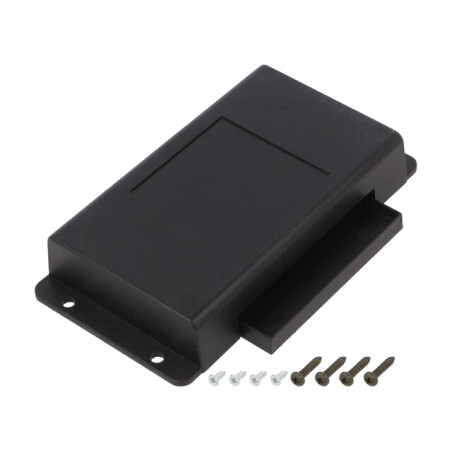 Carcasă Universală Neagră ABS 78x133x23 mm | Electronic-mag.ro | Componente Electronice