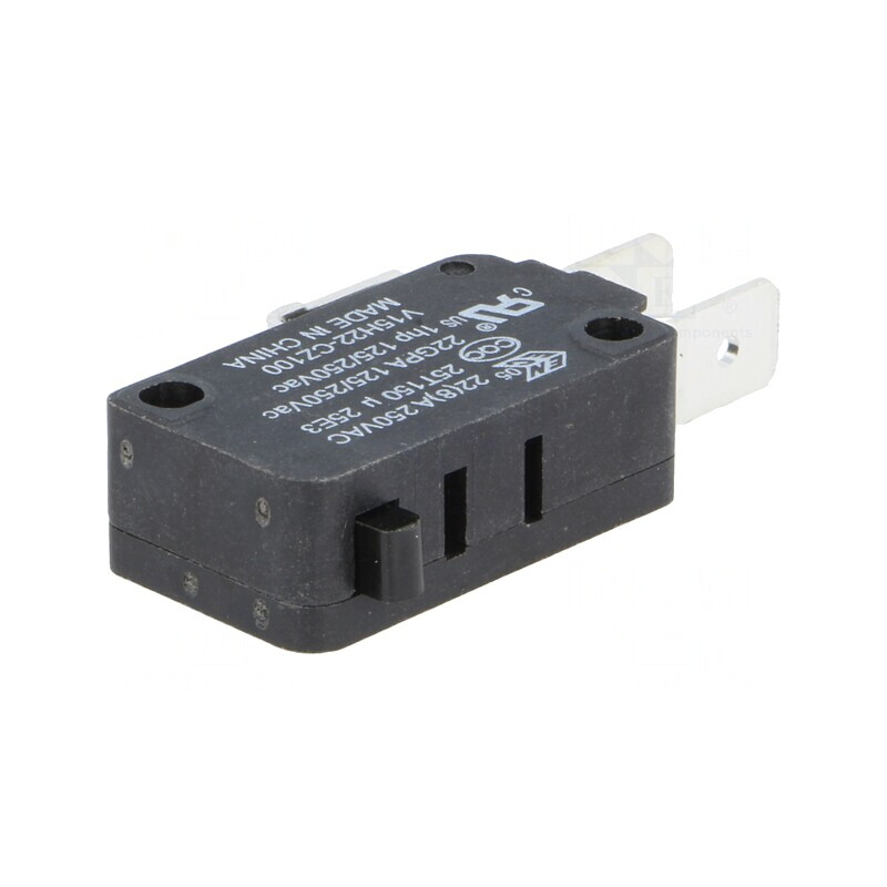 Microîntrerupător SNAP ACTION 22A fără manetă SPDT | Electronic-mag.ro | Componente Electronice Microîntrerupător SNAP ACTION 22A fără manetă SPDT | Electronic-mag.ro | Componente Electronice