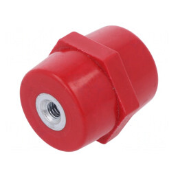 Izolator Suport 1kV Roșu 45mm 33mm | Electronic-mag.ro | Componente Electronice