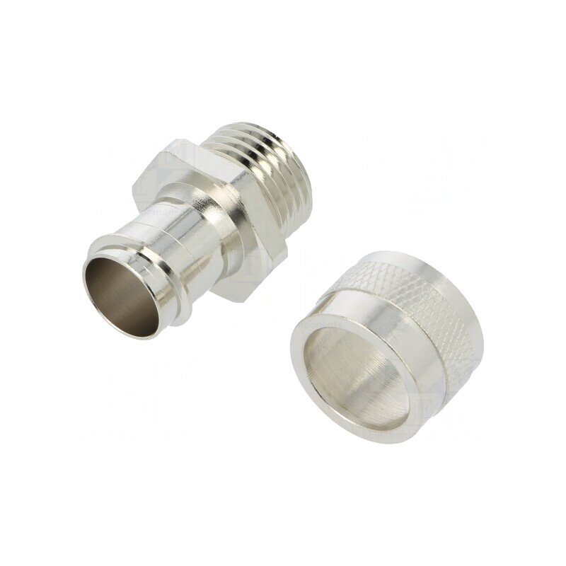 Conectori Finali Drepți Metrici din Alamă IP54 | Electronic-mag.ro | Componente Electronice