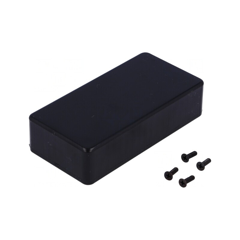 Carcasă Universală Neagră ABS 50x100x25mm | Electronic-mag.ro | Componente Electronice