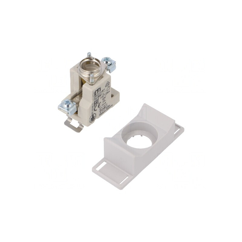 Suport Siguranță DIN 25A 400V Poli 1 | Electronic-mag.ro | Componente Electronice