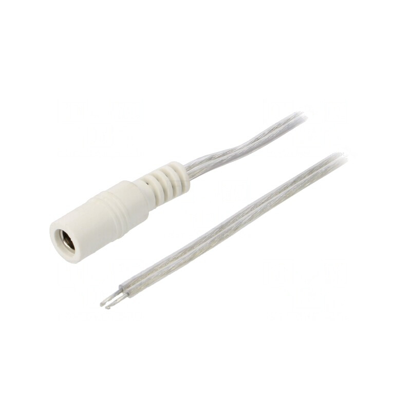 Cablu Alimentare 3m 2x0,5mm2 cu Soclu DC 5,5/2,1 | Electronic-mag.ro | Componente Electronice