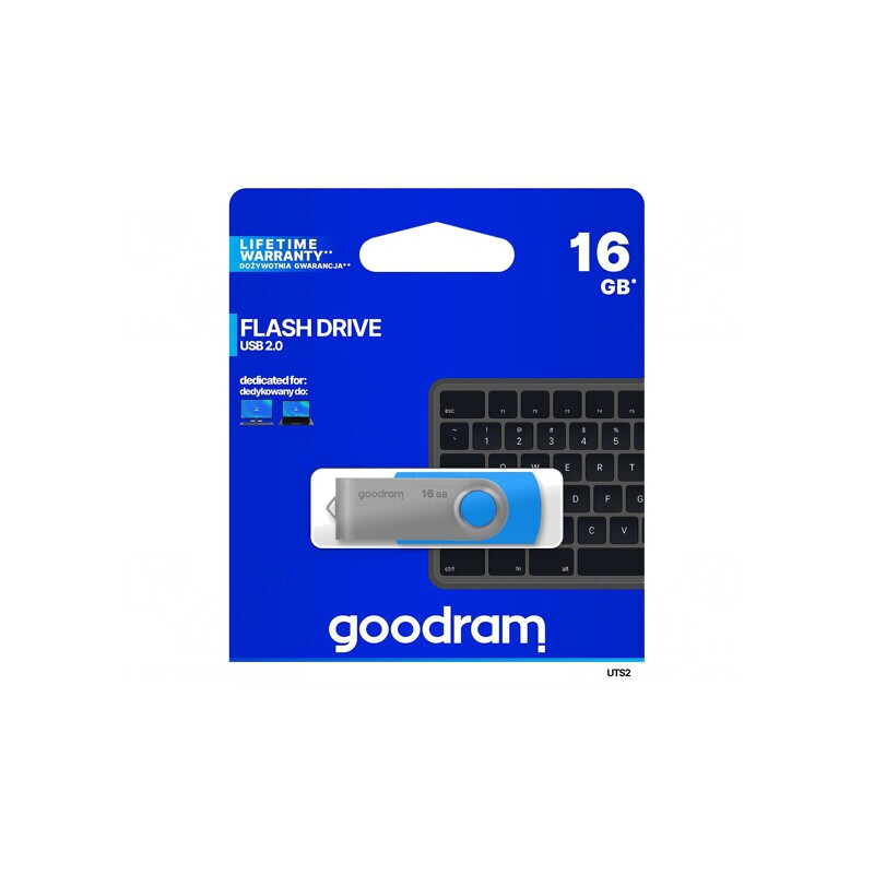Stick USB 2.0 16GB Albastru | Electronic-mag.ro | Componente Electronice