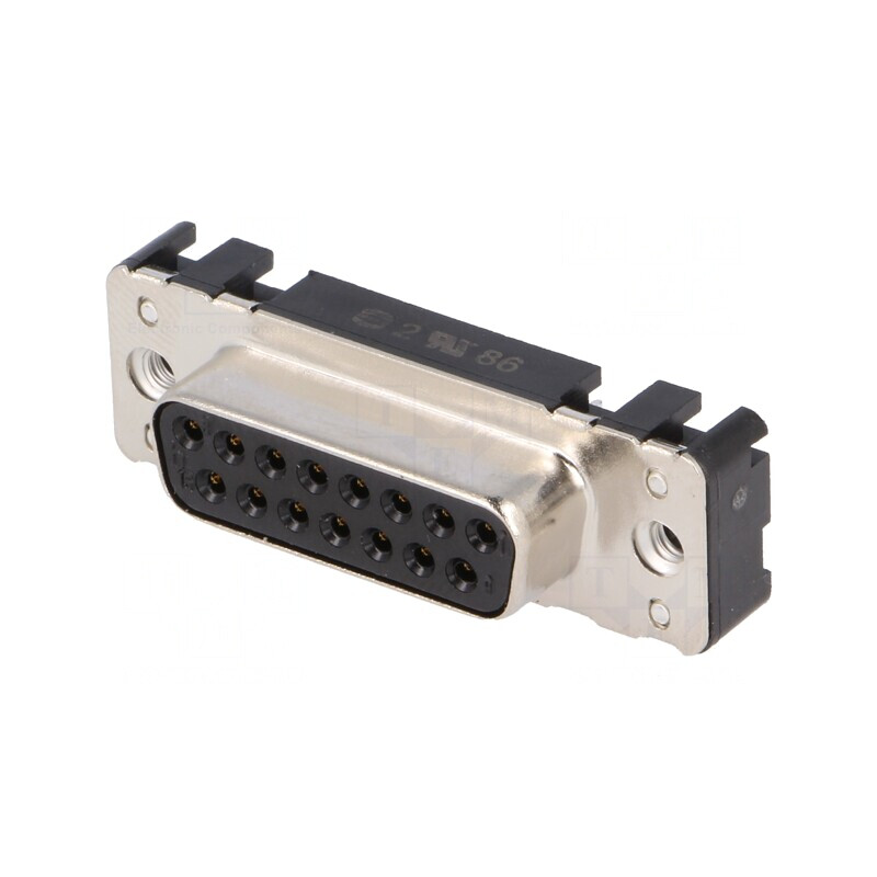 Conector D-Sub 15-Pin Mamă THT UNC 4-40 | Electronic-mag.ro | Componente Electronice Conector D-Sub 15-Pin Mamă THT UNC 4-40 | Electronic-mag.ro | Componente Electronice