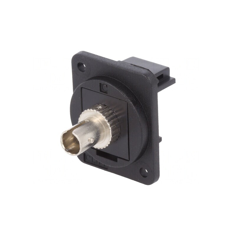 Conector fibră optică ST plastic | Electronic-mag.ro | Componente Electronice