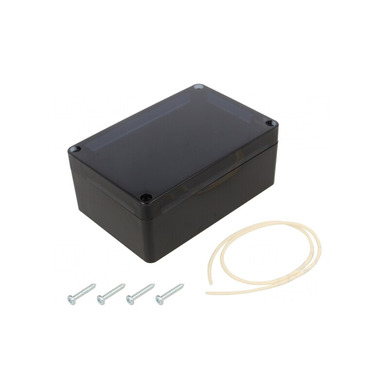 Carcasă Universală ABS Neagră IP65 90x135x55mm | Electronic-mag.ro | Componente Electronice