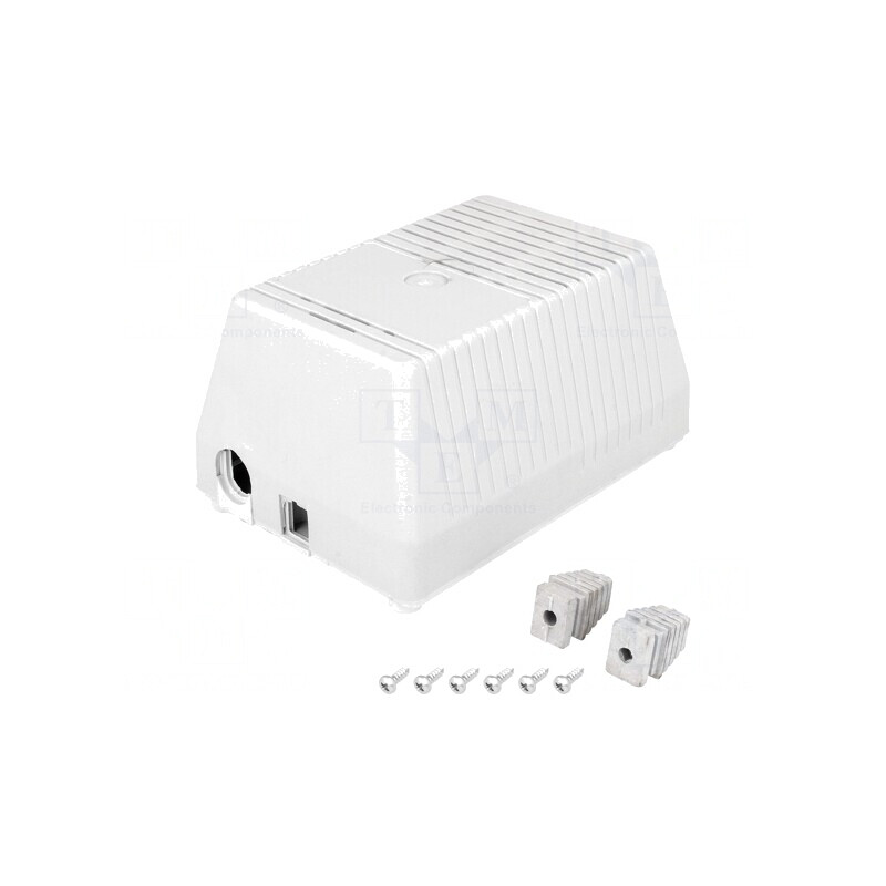 Carcasă Alimentator Ventilată ABS 95x137x69 mm | Electronic-mag.ro | Componente Electronice
