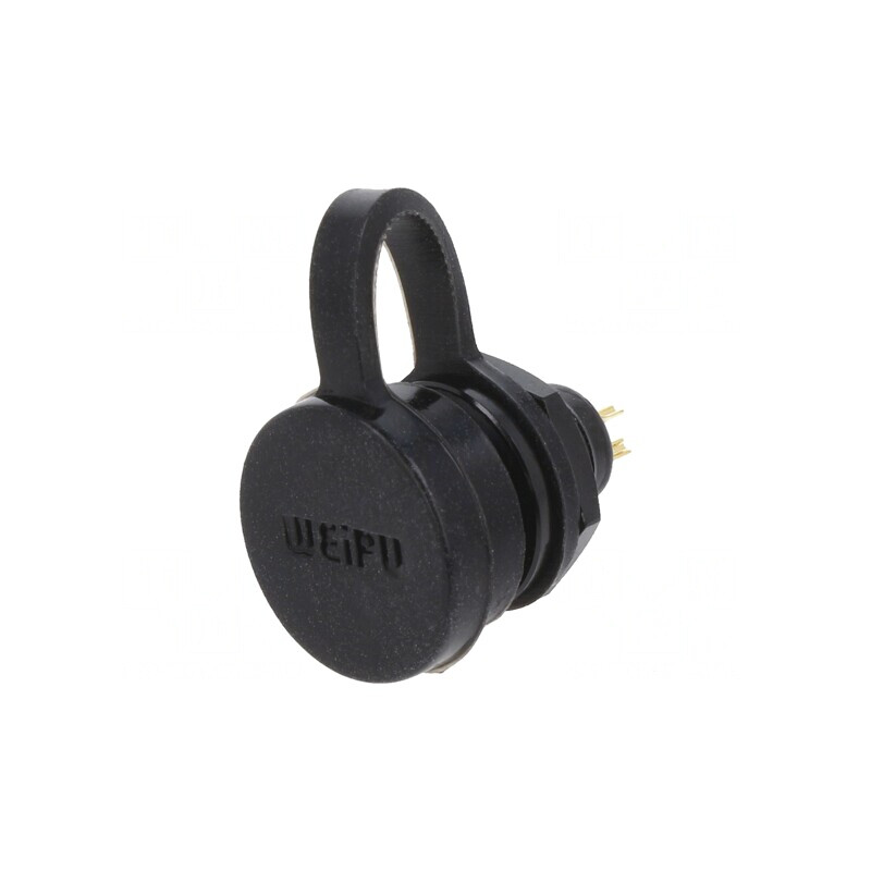 Soclu Conector Mamă 4 PIN IP67 3A 30V 0.5mm2 | Electronic-mag.ro | Componente Electronice