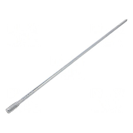 Șurub lemn 6x350mm cap HEX 4mm oțel zincat | Electronic-mag.ro | Componente Electronice