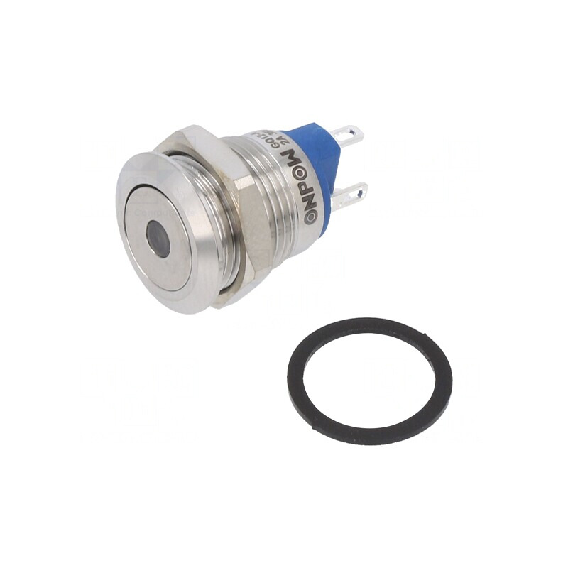 Comutator Anti-Vandalism 2A 36VDC IP65 Ø12mm | Electronic-mag.ro | Componente Electronice