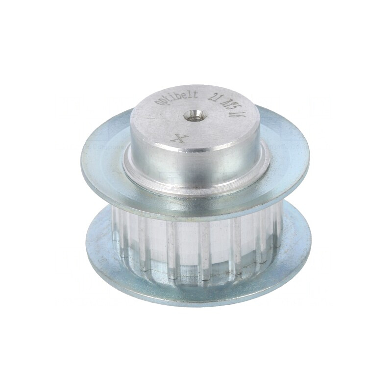 Roată de curea AT5 aluminiu 24,2mm 10mm | Electronic-mag.ro | Componente Electronice
