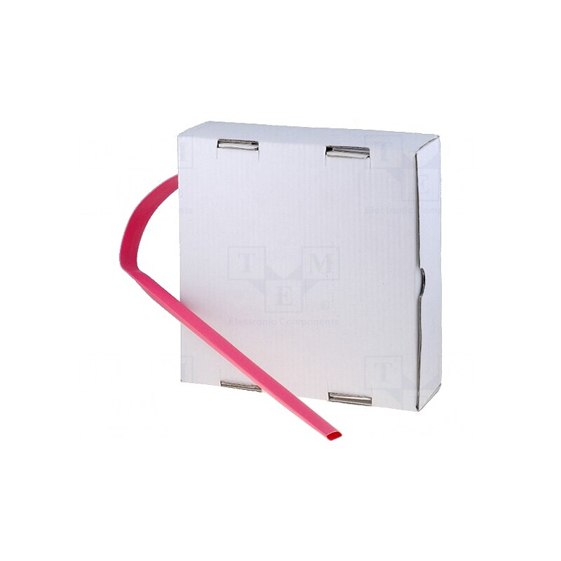 Manșon Termocontractabil 6,4mm Roșu | Electronic-mag.ro | Componente Electronice