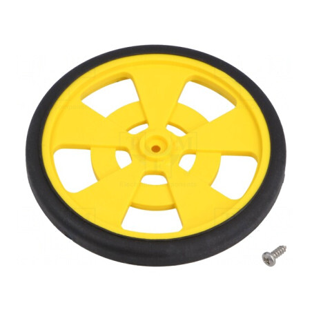 Ax galbenă amplatizat pe ambele părţi 69mm | Electronic-mag.ro | Componente Electronice