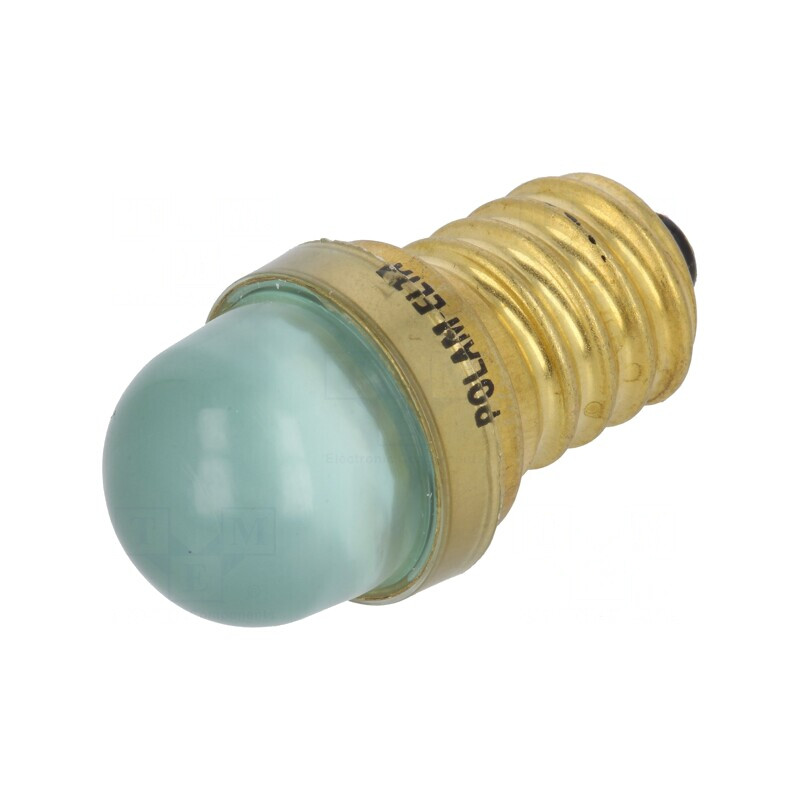Lampă LED verde E14 24V | Electronic-mag.ro | Componente Electronice