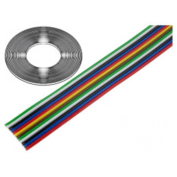 Cablu Bandă 12x0.22mm² PVC 300V | Electronic-mag.ro | Componente Electronice