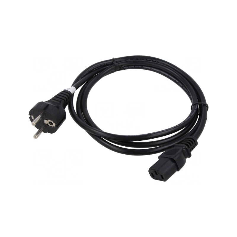 Cablu Alimentare Negru 1.8m 10A 250V | Electronic-mag.ro | Componente Electronice Cablu Alimentare Negru 1.8m 10A 250V | Electronic-mag.ro | Componente Electronice