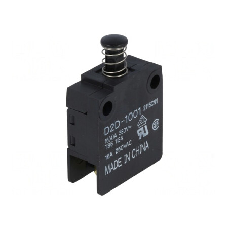 Comutator Ușă SPST-NO 16A 250VAC Negru | Electronic-mag.ro | Componente Electronice