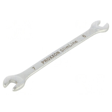 Cheie plată 6mm/7mm oțel crom-vanadium SlimLine | Electronic-mag.ro | Componente Electronice