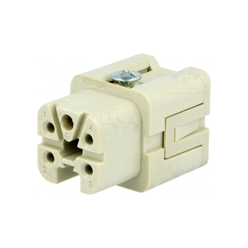 Conector HDC Inserturi Mamă 5 4 PE 10A | Electronic-mag.ro | Componente Electronice