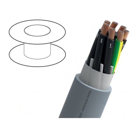 Cablu MOTIONLINE® ADVANCED 4G2,5mm2 1kV Cu | Electronic-mag.ro | Componente Electronice